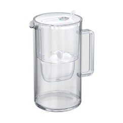 Sklenená filtračná kanvica Aquaphor Glass (biela)
