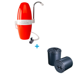 Aquaphor MODERN (oranžový) + Komplet vložek B200, 2 balení