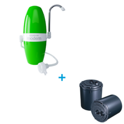 Aquaphor MODERN (zelený) + Komplet vložiek Aquaphor B200-H (zmäkčovací)