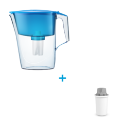 Aquaphor Standard (modrá) + vložka Dafi Classic Protect + (na tvrdú vodu), 12 ks