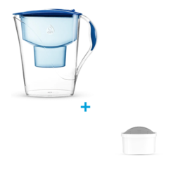 Kanvica Dafi Luna Unimax (modrá) + vložka Dafi Unimax Protect + (na tvrdú vodu), 12 ks