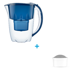 Aquaphor Ametyst (modrá) + vložka Dafi Unimax Protect + (na tvrdú vodu), 12 ks