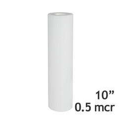 Polypropylénová vložka 10″, 0,5 mcr (10 ks)