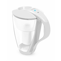 Sklenená kanvica Dafi Crystal (biela)