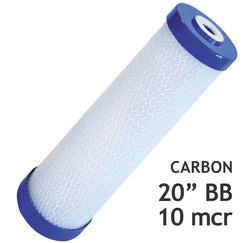 Uhlíková vložka 20″ Big Blue, 10 mcr