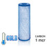 Uhlíková vložka Aquaphor B150Plus (pitná voda), 1 mcr pre filtre Viking