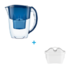 Kanvica Aquaphor Jasper (modrá) + vložka Aquaphor MAXFOR+ (B100-25), 9 ks
