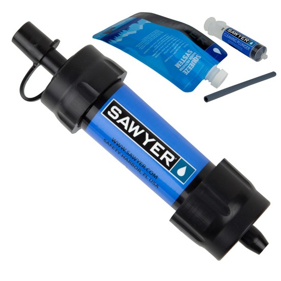 Vodný cestovný filter Sawyer SP128 Mini Filter BLUE (modrý)