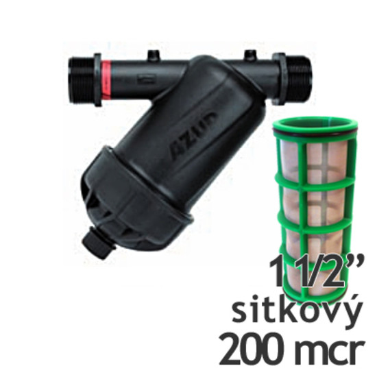 Sitkový filter Azud modular 100, 1 1/2″, 200 mcr