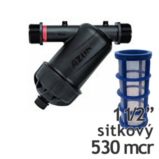 Sitkový filter Azud modular 100, 1 1/2″, 530 mcr