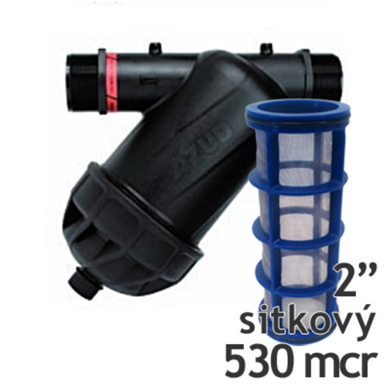 Sitkový filter Azud modular 100, 2″, 530 mcr