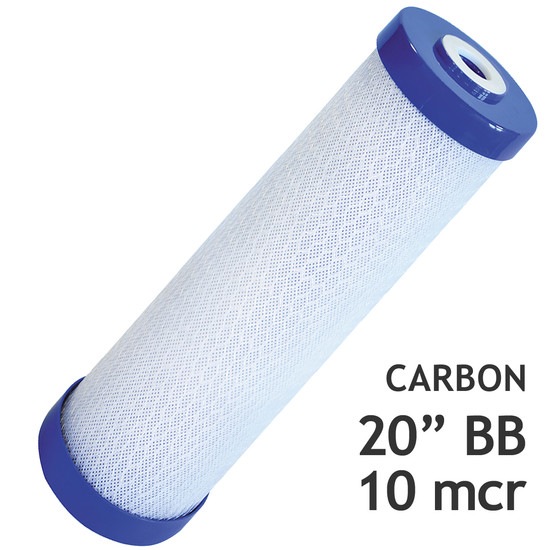 Uhlíková vložka USTM 20"; Big Blue, 10 mcr