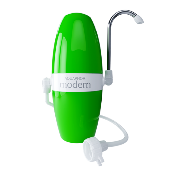 Filter na kohútik Aquaphor MODERN (zelený)