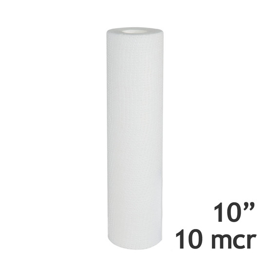 Polypropylénová vložka USTM 10", 10 mcr, na mechanické nečistoty (krabica 50 ks)