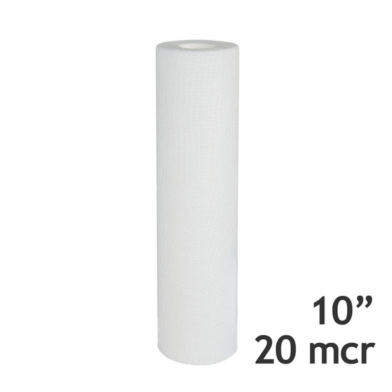 Polypropylénová vložka USTM 10", 20 mcr, na mechanické nečistoty (10 ks)